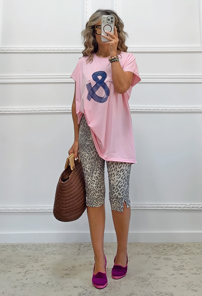 T-shirt ροζ T-shirt ροζ