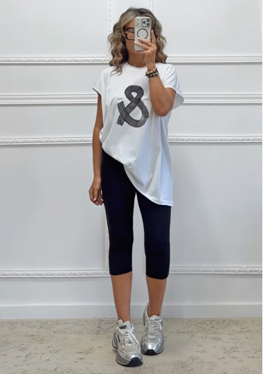 T-shirt άσπρο