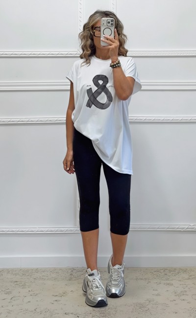 T-shirt άσπρο