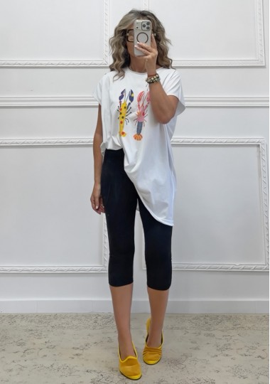 T-shirt άσπρο