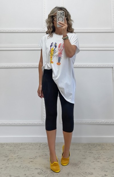 T-shirt άσπρο