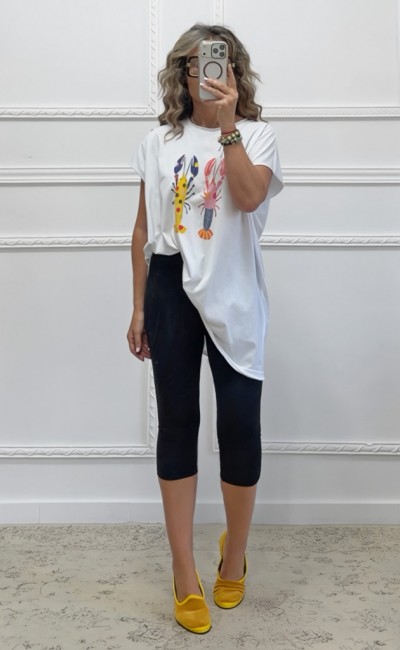 T-shirt άσπρο