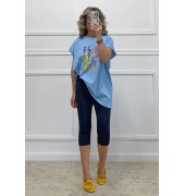 T-shirt γαλάζιο T-shirt γαλάζιο