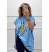 T-shirt γαλάζιο T-shirt γαλάζιο