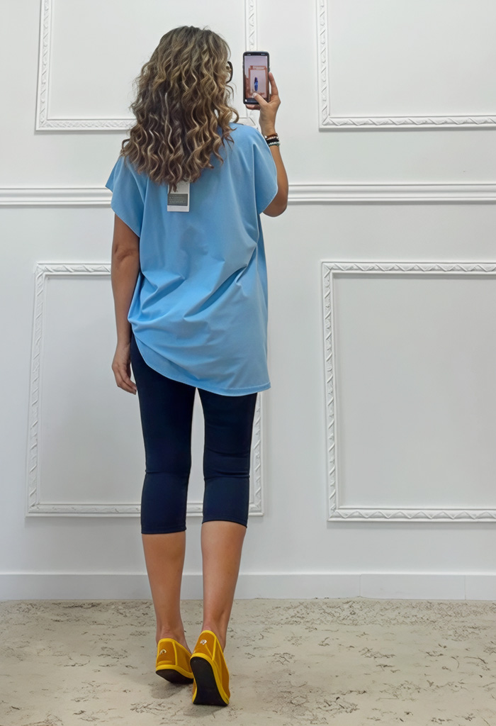 T-shirt γαλάζιο T-shirt γαλάζιο