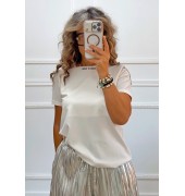 Square shirt white