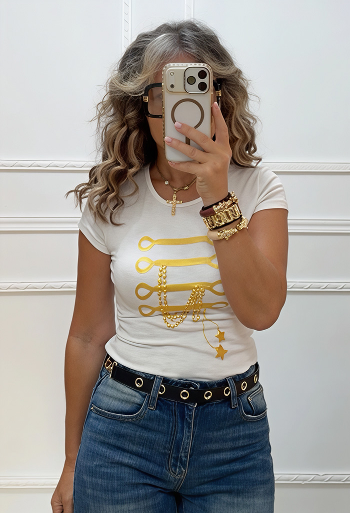 Λευκό t-shirt Λευκό t-shirt