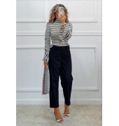 Παντελόνι baggy μαύρο