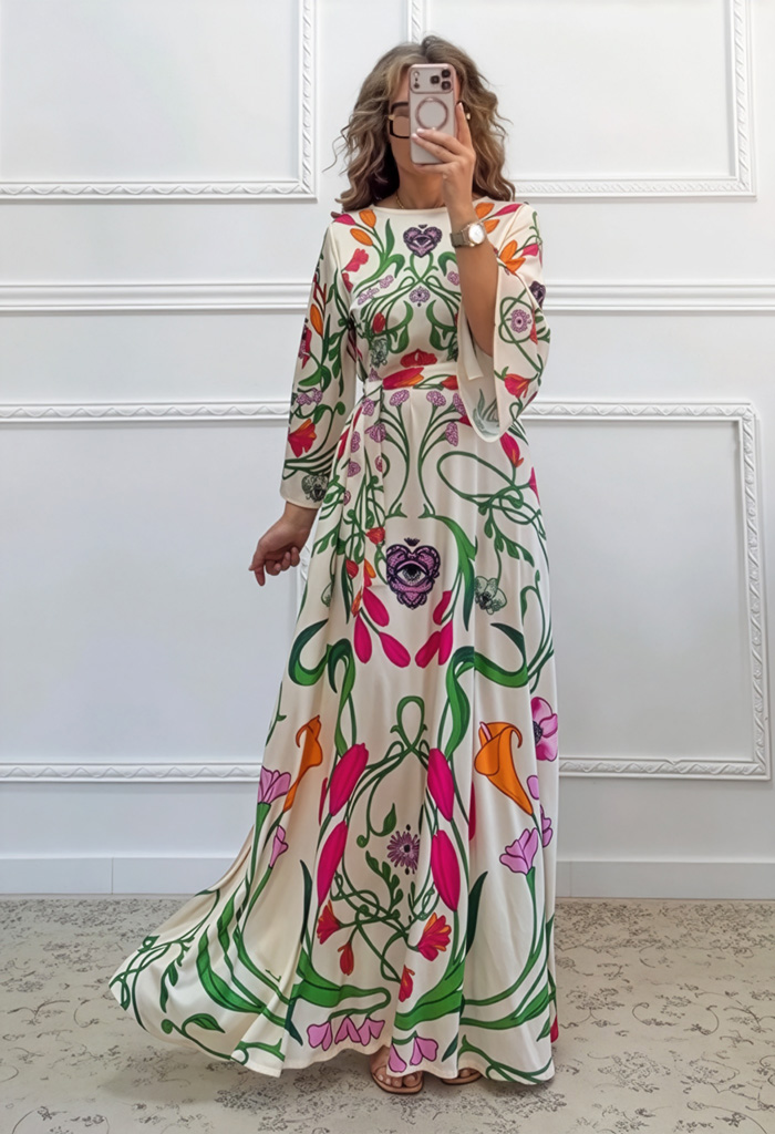 Μακρύ φόρεμα FLEUR