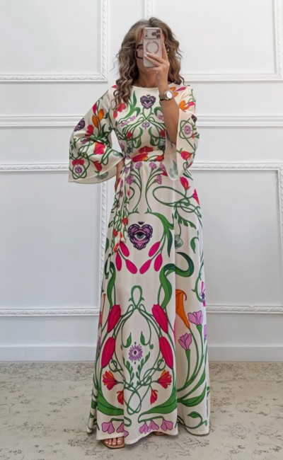 Μακρύ φόρεμα FLEUR