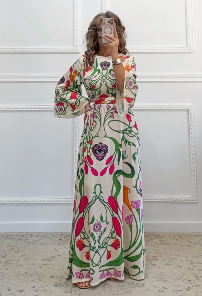 Μακρύ φόρεμα FLEUR