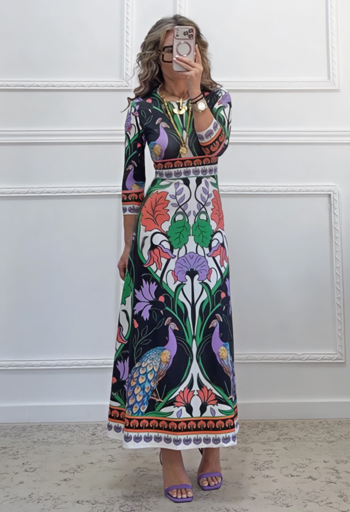 Μακρύ φόρεμα NOSTALGIA