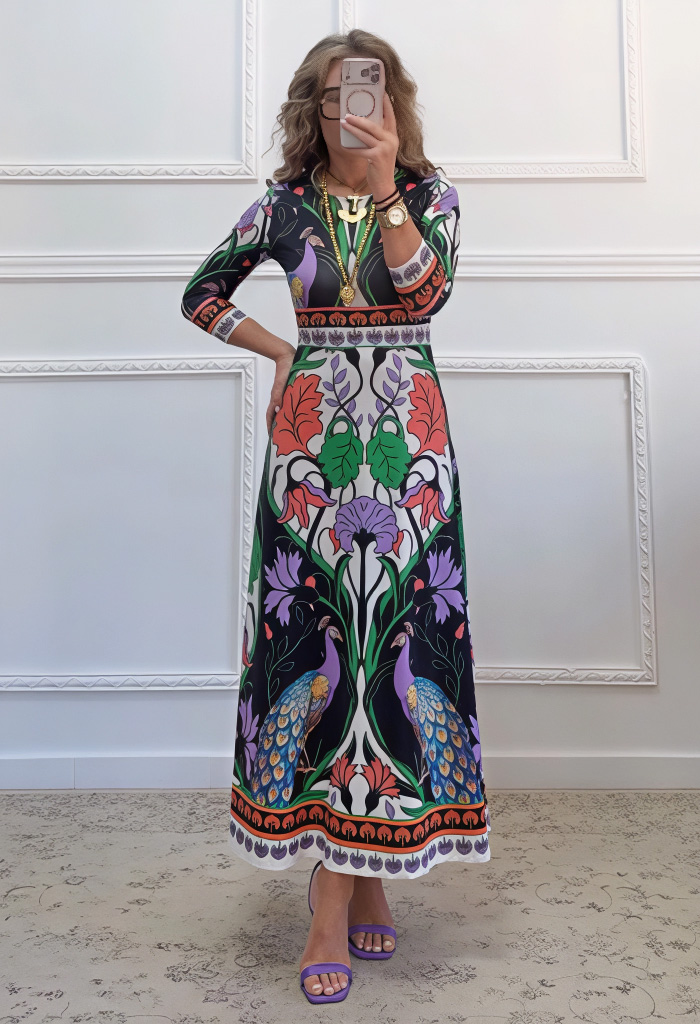 Μακρύ φόρεμα NOSTALGIA