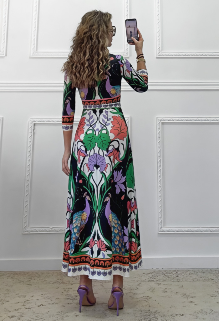 Μακρύ φόρεμα NOSTALGIA