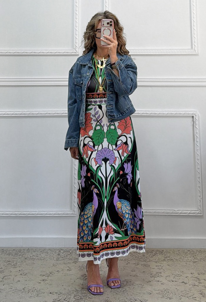 Μακρύ φόρεμα NOSTALGIA