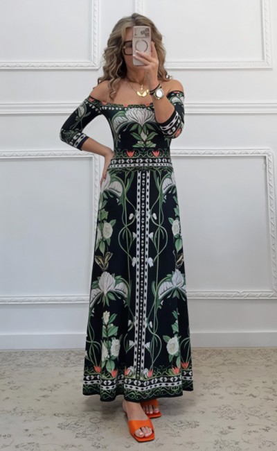 Μακρύ φόρεμα WILDFLOWERS