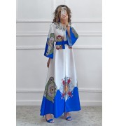 Μακρύ φόρεμα με print