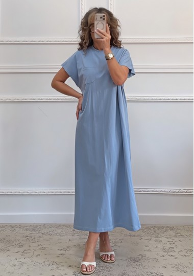 Sportive φόρεμα γαλάζιο