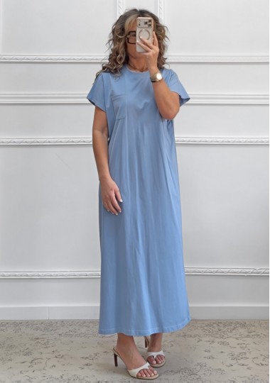 Sportive φόρεμα γαλάζιο