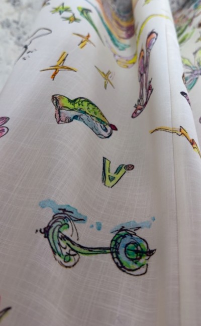 Λινό φόρεμα με τιράντες Λινό φόρεμα με τιράντες