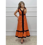 Φόρεμα πορτοκαλί