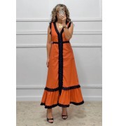 Φόρεμα πορτοκαλί