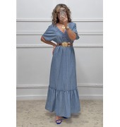 Φόρεμα με V άνοιγμα