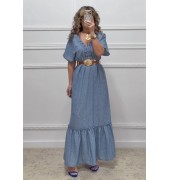 Φόρεμα με V άνοιγμα