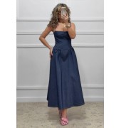 Denim φόρεμα μπλε