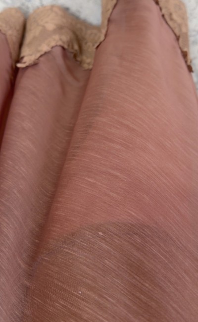 Μακρύ φόρεμα σοκολατί