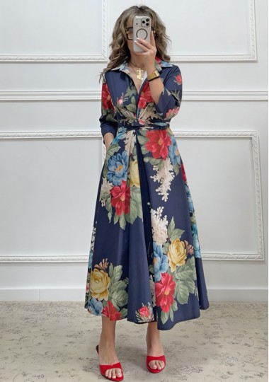 Φλοράλ φόρεμα