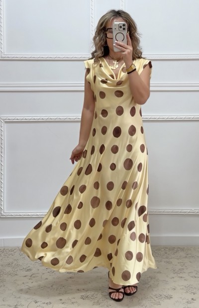 Polka dot φόρεμα
