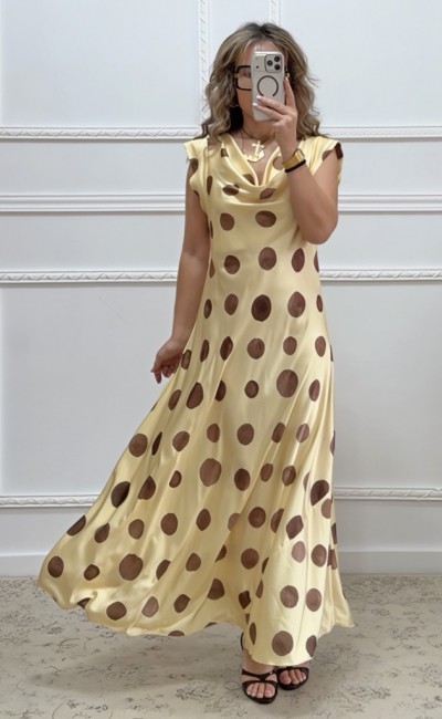 Polka dot φόρεμα