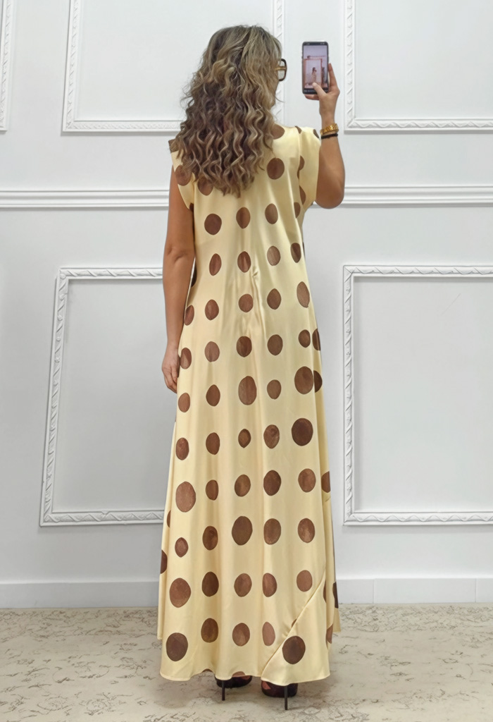 Polka dot φόρεμα