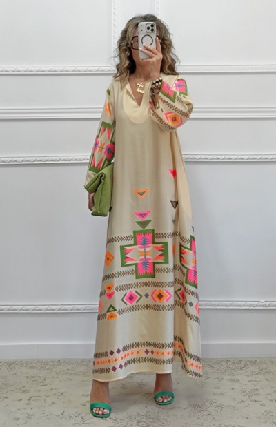 Μακρύ καφτάνι MIRA