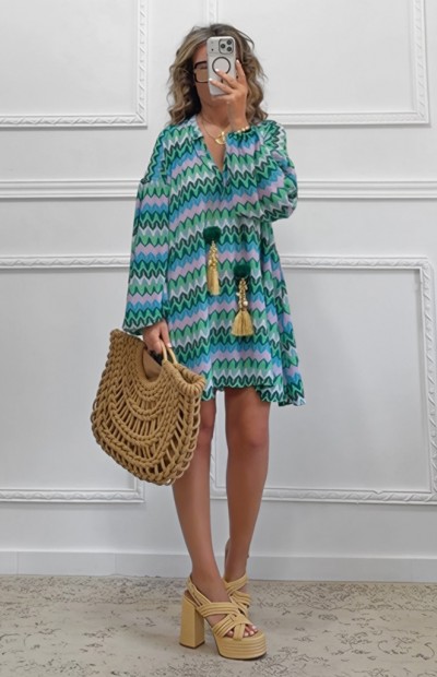 Boho φόρεμα