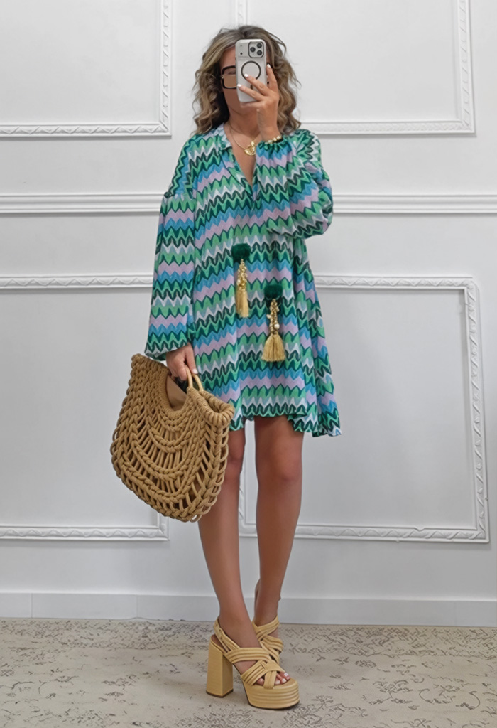 Boho φόρεμα