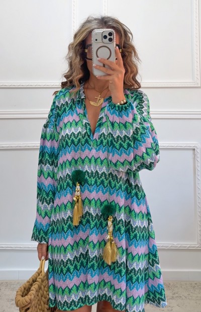 Boho φόρεμα