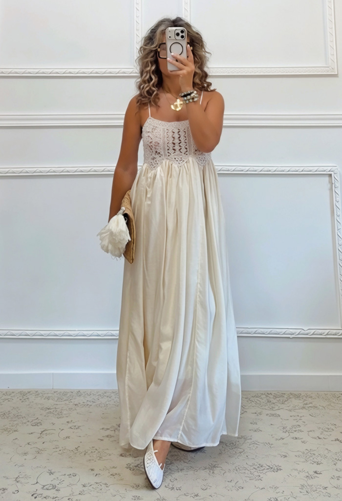 Boho μακρύ φόρεμα Boho μακρύ φόρεμα