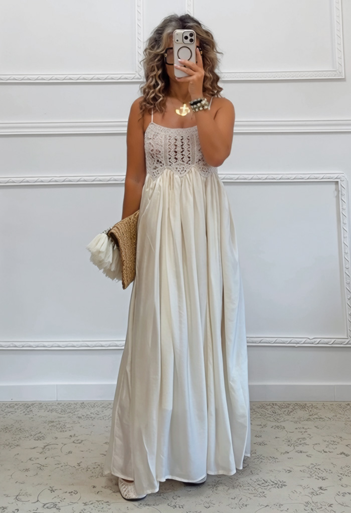 Boho μακρύ φόρεμα Boho μακρύ φόρεμα