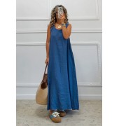 Oversized λινό φόρεμα Oversized λινό φόρεμα