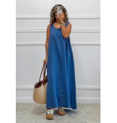Oversized λινό φόρεμα Oversized λινό φόρεμα