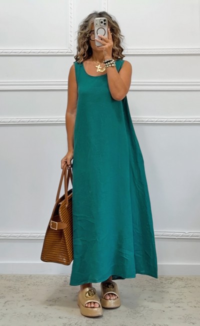 Oversized λινό φόρεμα Oversized λινό φόρεμα