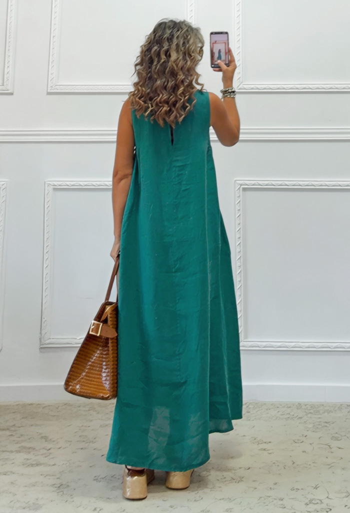 Oversized λινό φόρεμα Oversized λινό φόρεμα