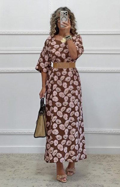Oversized φλοράλ φόρεμα Oversized φλοράλ φόρεμα