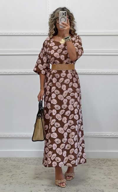 Oversized φλοράλ φόρεμα Oversized φλοράλ φόρεμα