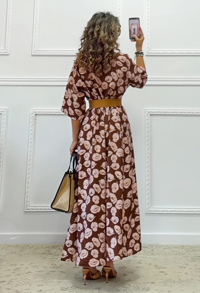 Oversized φλοράλ φόρεμα Oversized φλοράλ φόρεμα