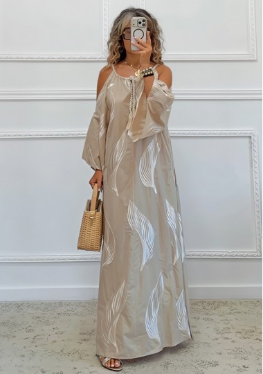 Boho φόρεμα με κεντήματα