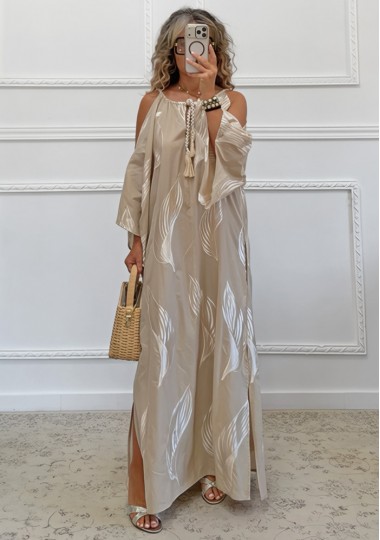 Boho φόρεμα με κεντήματα