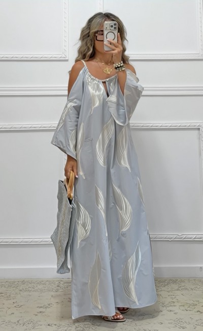 Boho φόρεμα με κεντήματα